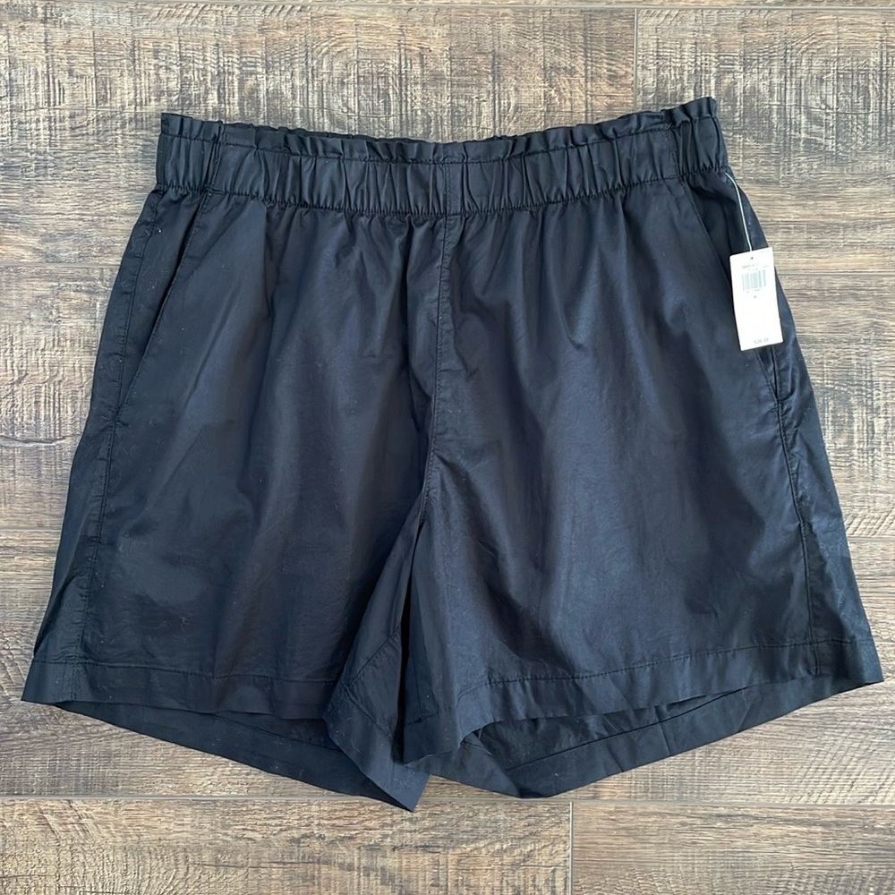 Black high waisted shorts